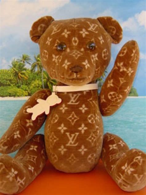 Louis Vuitton steiff teddy bear